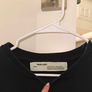 OFF WHITE Diag Gradient Crewneck